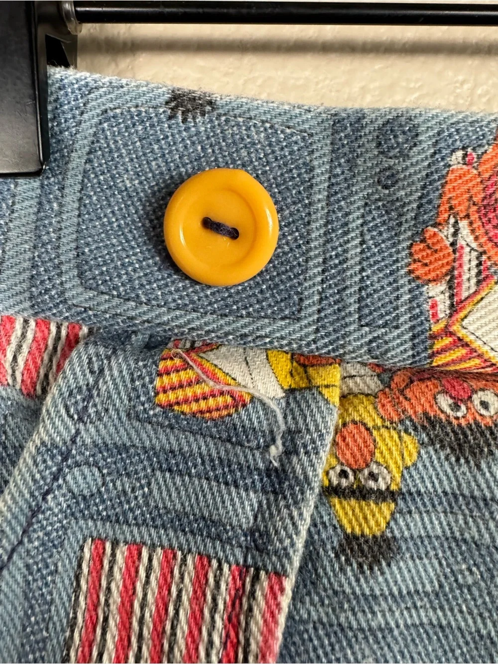 Vintage Sesame Street JcPenney Bert Ernie shorts skort girls 6 E